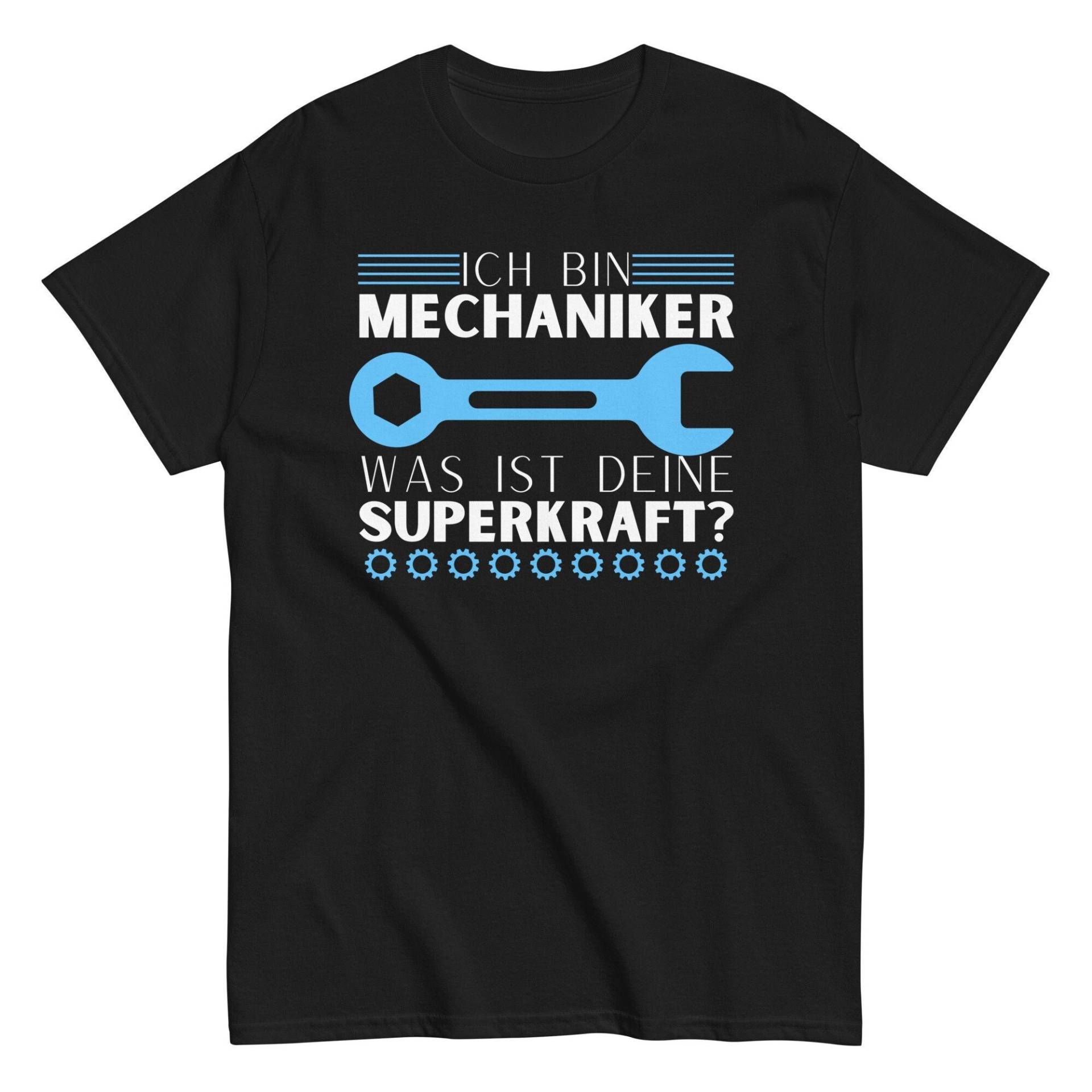 Ich Bin Mechaniker, Was Ist Deine Superkraft? Tshirt, Lustige Sprüche T-Shirt Für Männer, Fun Shirt Mit Sprüchen von ShirtdesignCH