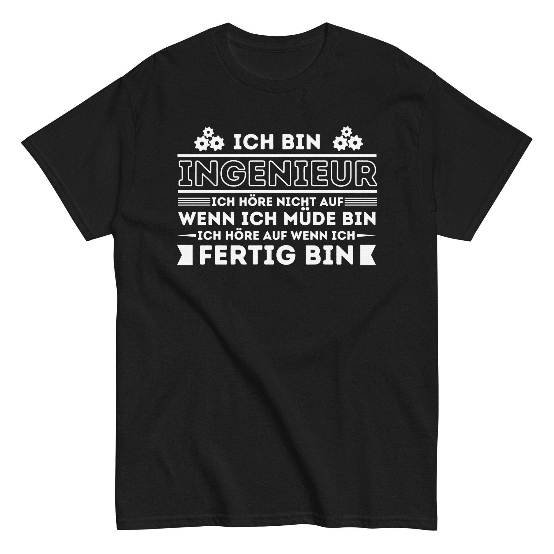 Ingenieur T Shirt, Berufe Tshirt Für Männer, T-Shirt Mit Motivierendem Spruch, Inspirierendes Shirt Geschenkidee von ShirtdesignCH