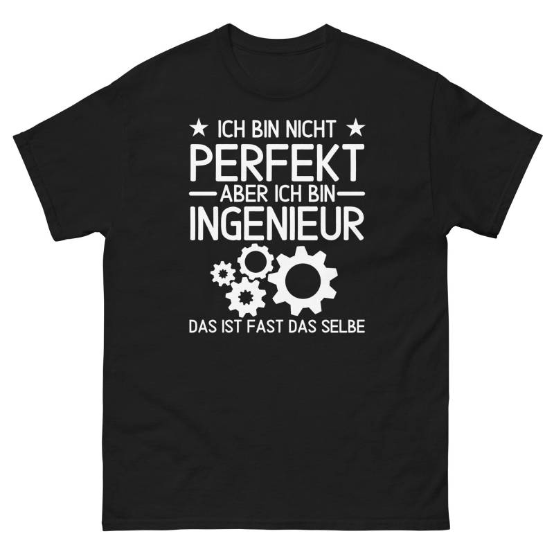 Ingenieur T Shirt, Lustiges Berufe Tshirt Für Männer, T-Shirt Mit Lustigem Spruch, Ich Bin Nicht Perfekt, Geschenkidee von ShirtdesignCH