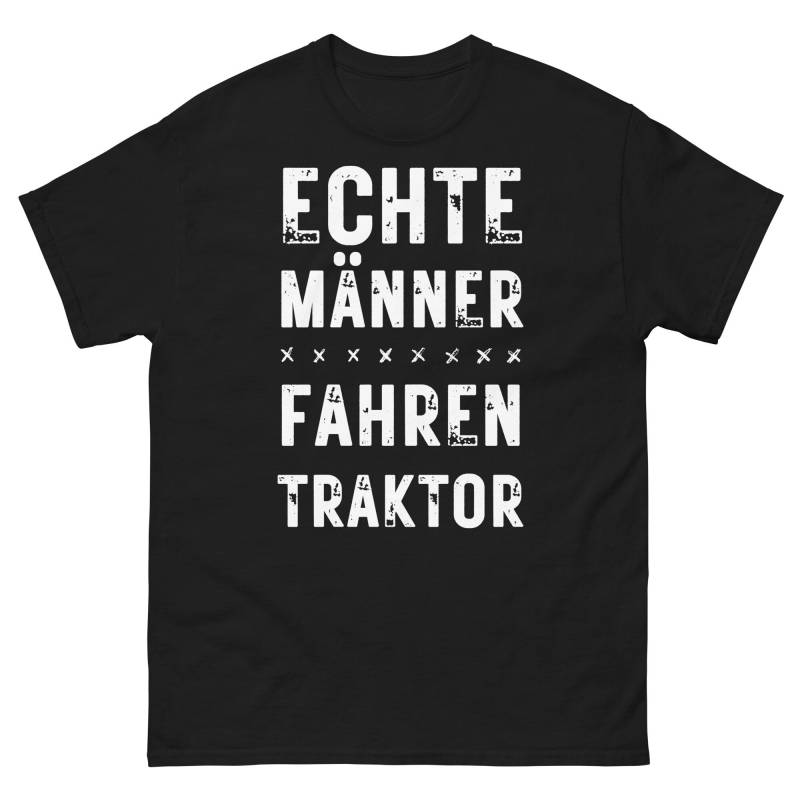 Landwirt Shirt Mit Lustigem Spruch, Berufe Sprüche Tshirt, Echte Männer Fahren Traktor, Geschenkidee Geschenk T-Shirt von ShirtdesignCH