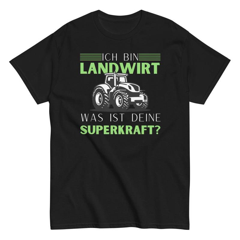 Landwirtschaft Shirt, Ich Bin Landwirt, Was Ist Deine Superkraft? Tshirt, Bauern T-Shirt Für Herren, T Shirt Mit Lustigem Spruch von ShirtdesignCH