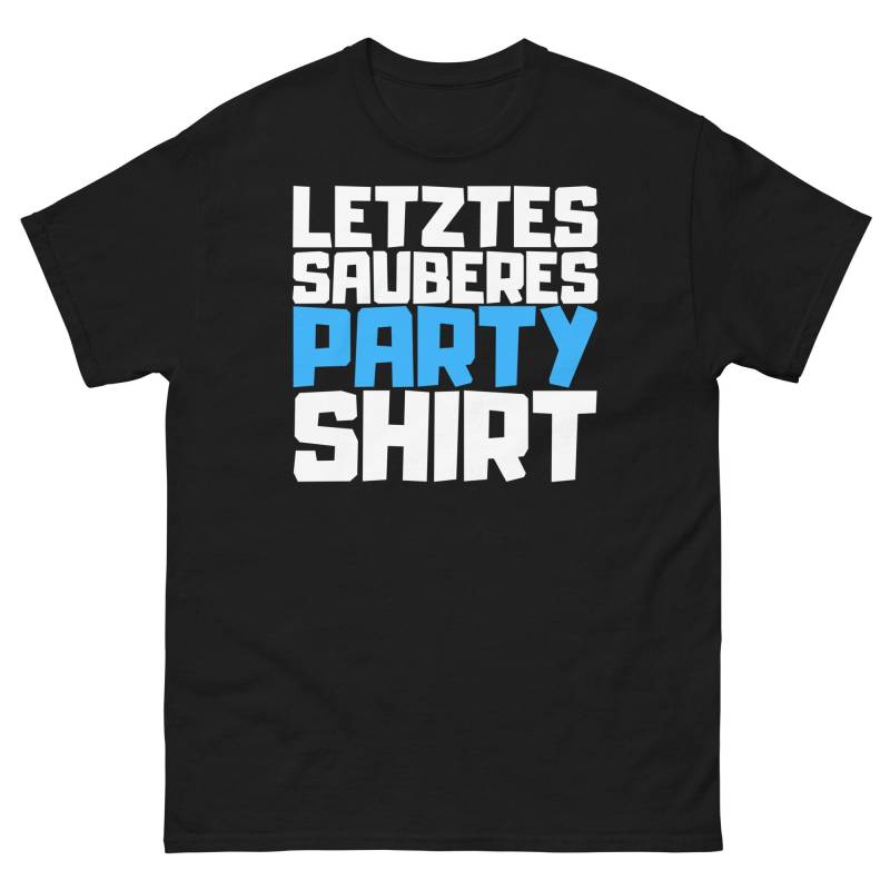 Letztes Sauberes Party Shirt | Lustiges Trinkshirt Für Herren & Damen Geschenkidee Partylöwen von ShirtdesignCH