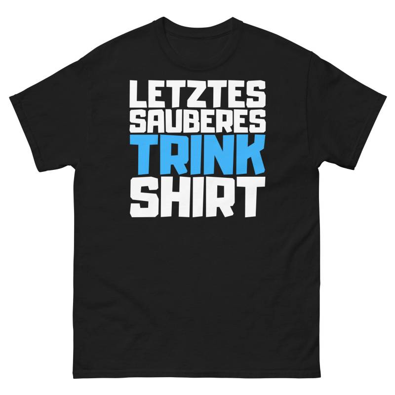 Letztes Sauberes Trinkshirt | Lustiges Party T-Shirt Geschenk Für Männer & Frauen von ShirtdesignCH