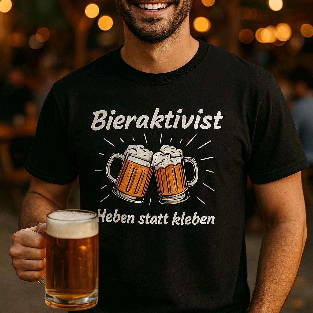 Lustiges Party Shirt Männer | Bier T-Shirt Mit Spruch Geschenkidee Vatertag Saufshirt von ShirtdesignCH