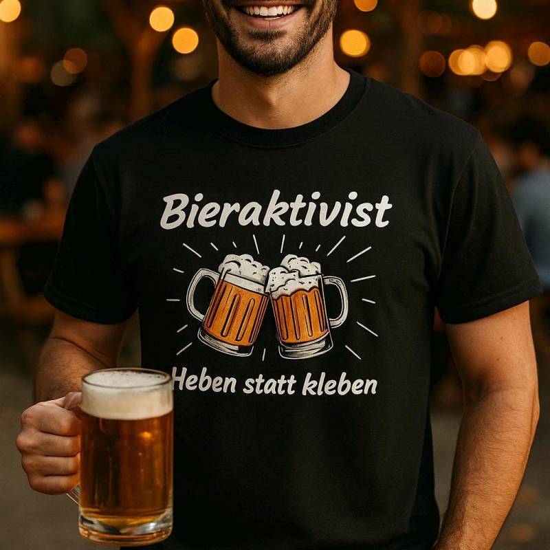 Lustiges Party Shirt Männer | Bier T-Shirt Mit Spruch Geschenkidee Vatertag Saufshirt von ShirtdesignCH