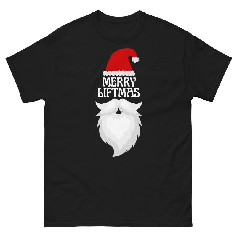 Lustiges Weihnachtsshirt Für Das Fitnessstudio, Lustiger Spruch Tshirt Zum Trainieren An Weihnachten, Merry Liftmas, Nikolaus von ShirtdesignCH