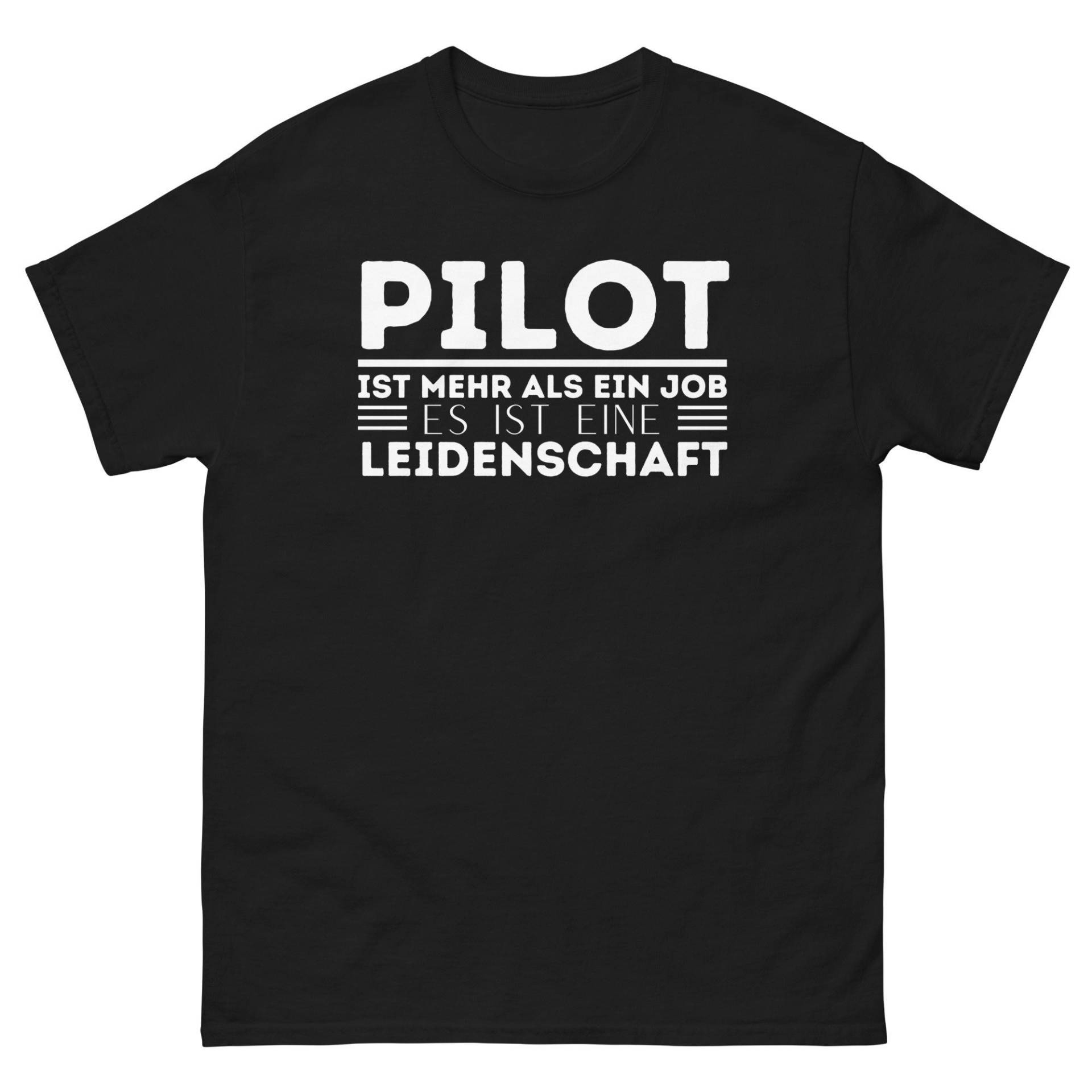 Pilot Shirt Mit Spruch, Inspirierendes Tshirt Für Männer, Ist Kein Job Es Eine Leidenschaft, Geschenkidee Brufe von ShirtdesignCH