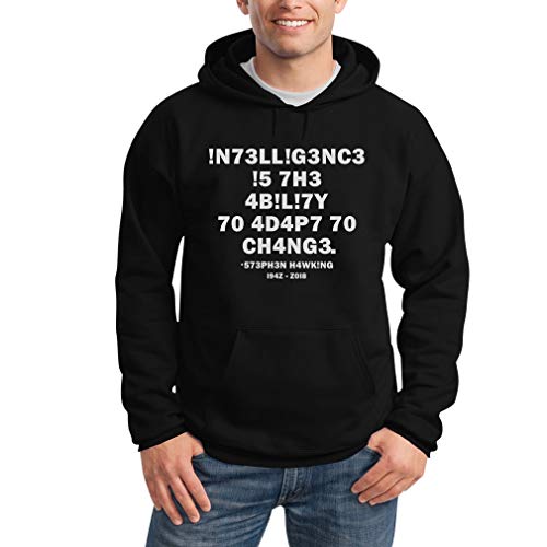 Shirtgeil Intelligence Definition Leetspeak Kapuzenpullover Hoodie XXXXX-Large Schwarz von Shirtgeil