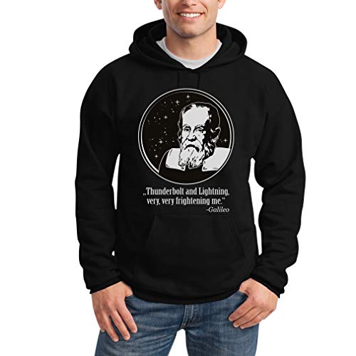 Thunderbolt & Lightning, Very, Very Frightening me Kapuzenpullover Hoodie XX-Large Schwarz von Shirtgeil