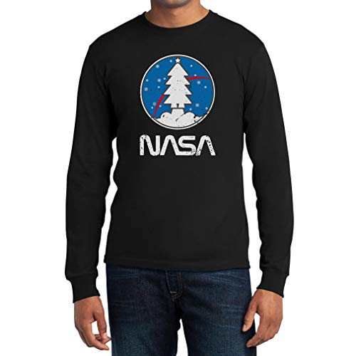 Xmas Herren Langarmshirt NASA Space Langarm T-Shirt Small Schwarz Xmas Herren Langarmshirt NASA Space Langarm T-Shirt Small Schwarz von Shirtgeil