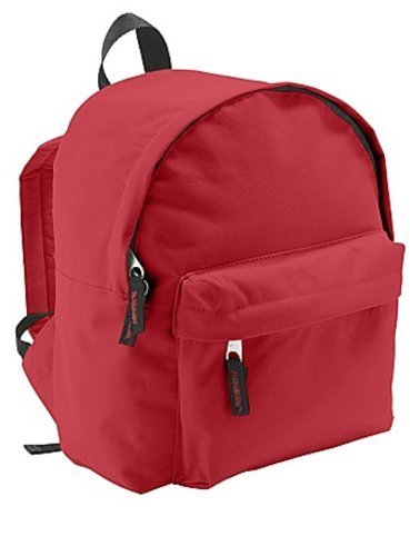 Shirtinstyle Kinder Rucksack mit verstellbaren Gurten, Farbe rot von Shirtinstyle