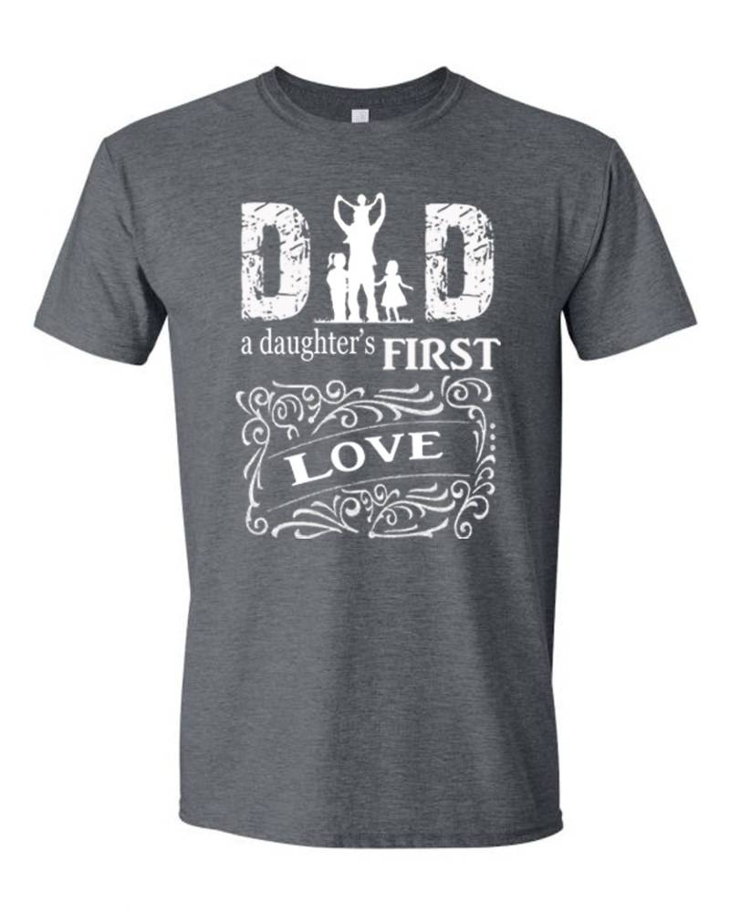 Papa Eine Tochter Erste Liebe Tshirt | An Von Vater Mädchen Und Erster Mann, Den Ich Liebte von ShirtiqueStudio