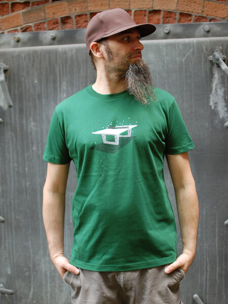 Shirtlab Tischtennis-Multiball grün Boy-T-Shirt von Shirtlab