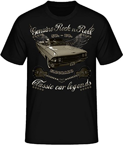 American Classic Cars Eldorado Deville Hot Rod RocknRoll Rockabilly T-Shirt (XL, 61 Eldorado RNR) von Shirtmatic