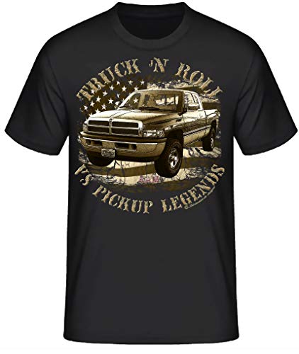 American Pickup Truck RAMs V8 Muscle car Shirt kompatibel mit Dodge (XL, Gen 2) von Shirtmatic