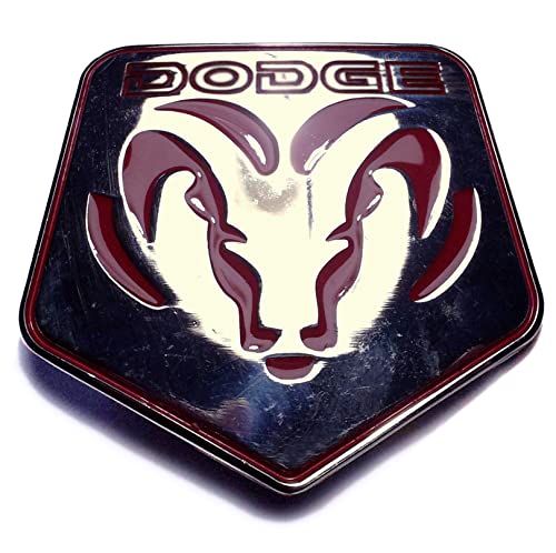 Shirtmatic Chrom Belt Buckle USA Muscle car Pickup Truck V8, V10 Gürtelschnalle Challenger kompatibel mit Dodge von Shirtmatic