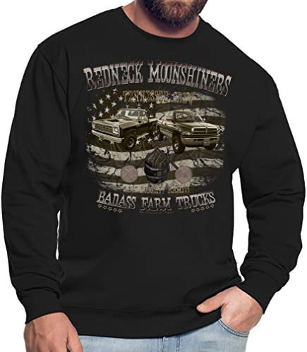 USA Pickup Truck T-Shirts Sweatshirts kompatibel mit raMs Dodge (XL, Redneck Sweat) von Shirtmatic