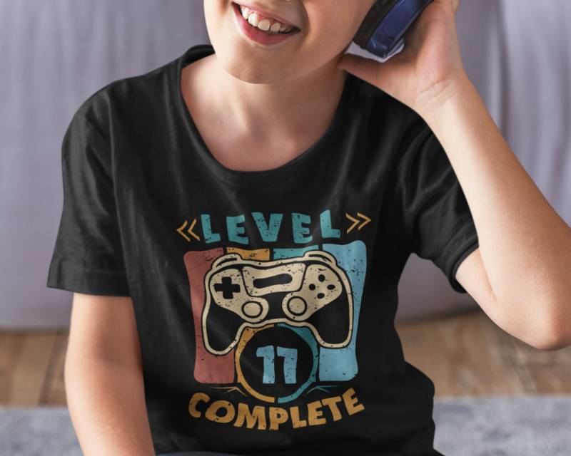 Geburtstagsshirt Gamer T-Shirt Jungen 11 Geburtstag Jahre Geschenk Zocker Videospiel Gaming von Shirtoase