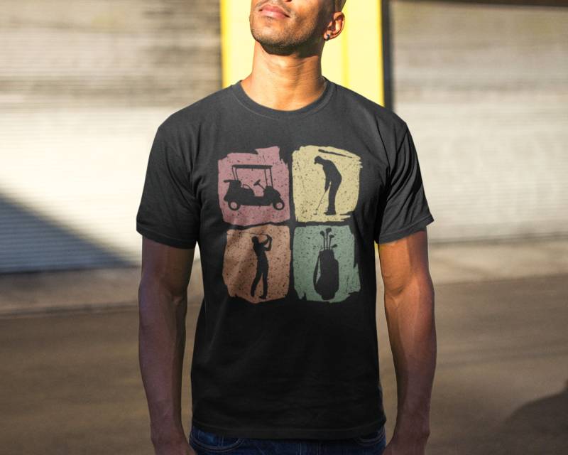 Golf Shirt Herren Golfer Geschenk Golfspieler von Shirtoase