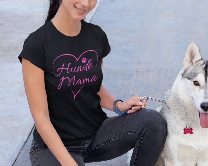 Hunde Shirt Lustig Damen Geschenk Hundeliebhaber T-Shirts Hundebesitzer von Shirtoase