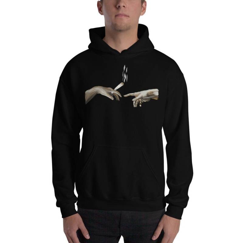 Die Schaffung Von Adam Hoodie Michelangelo Gemälde Kapuzen Sweatshirt Unisex Händen Vorbei Gemeinsame Unkraut Rauch Lustige Pullover #shirtoftheday Die Schaffung Von Adam Hoodie Michelangelo Gemälde Kapuzen Sweatshirt Unisex Händen Vorbei Gemeinsame Unkraut Rauch Lustige Pullover #shirtoftheday von ShirtofthedayShop