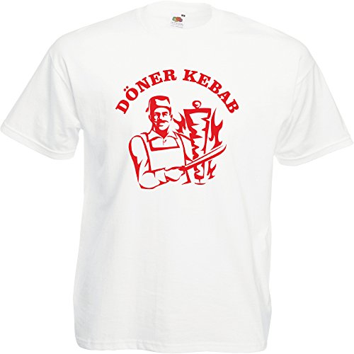 Herren T-Shirt Chefkoch Döner Kebab von Shirtoo