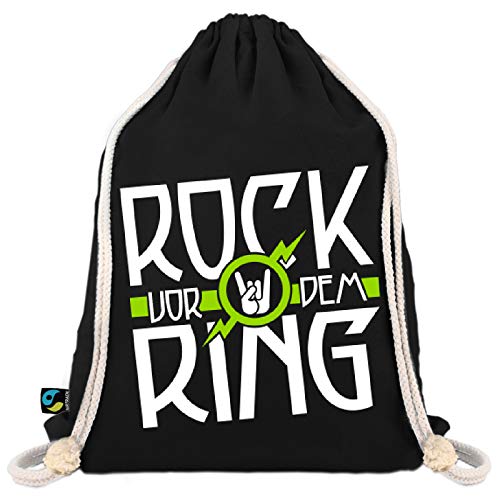 Shirtoo JGA Turnbeutel/Gym Bag für den JGA Rock vor dem Ring von Shirtoo