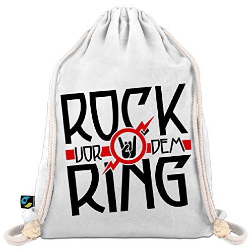 JGA Turnbeutel/Gym Bag für den JGA Rock vor dem Ring von Shirtoo