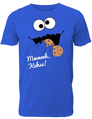 Lustiges Keks Monster T-Shirt Mmmmh Kekse! für Männer/Herren T-Shirt von Shirtoo