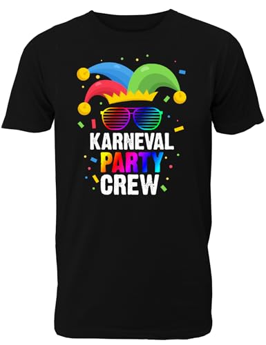 Lustiges T-Shirt für Männer und Frauen als Verkleidung oder Kostüm zum Fasching und Karneval - Karneval Party Crew Lustiges T-Shirt für Männer und Frauen als Verkleidung oder Kostüm zum Fasching und Karneval - Karneval Party Crew von Shirtoo