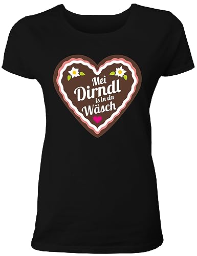 Shirtoo Damen Oktoberfest T-Shirt - MEI Dirndl is in da Wäsch - Lustiger Trachten Ersatz Shirtoo Damen Oktoberfest T-Shirt - MEI Dirndl is in da Wäsch - Lustiger Trachten Ersatz von Shirtoo