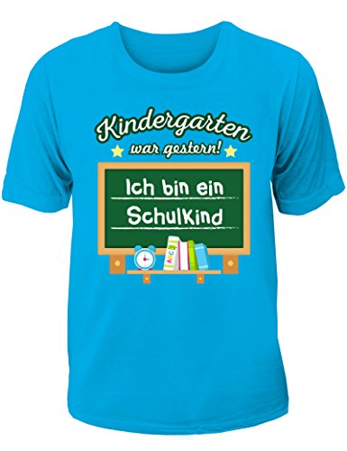 T-Shirt Einschulung/Schulanfang: Kindergarten Das Wars - Möge die Schule mit Dir Sein von Shirtoo