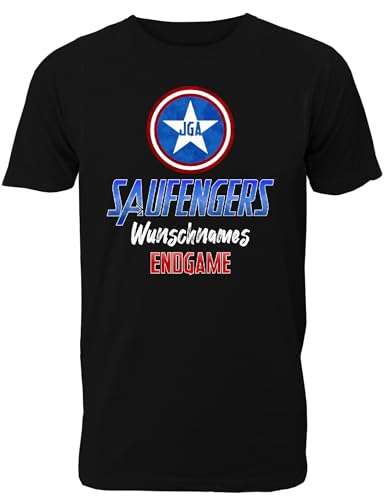 T-Shirt Junggesellenabschied Männer: Endgame für den Bräutigam- Lustiges Herren Shirt für das JGA Team von Shirtoo