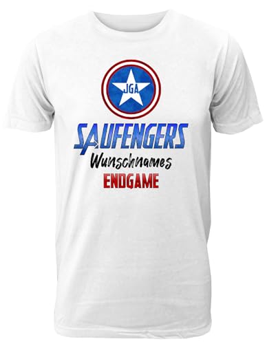 T-Shirt Junggesellenabschied Männer: Endgame für den Bräutigam- Lustiges Herren Shirt für das JGA Team von Shirtoo