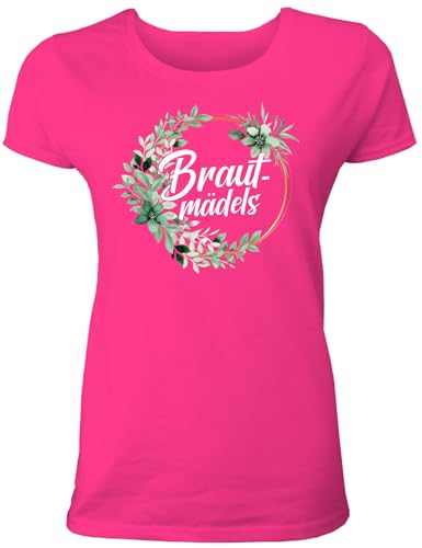 T-Shirt Junggesellinnenabschied Frauen: Brautmädels JGA T-Shirt Damen – Freundinnen der Braut von Shirtoo