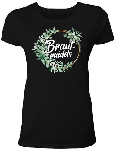 T-Shirt Junggesellinnenabschied Frauen: Brautmädels JGA T-Shirt Damen – Freundinnen der Braut von Shirtoo