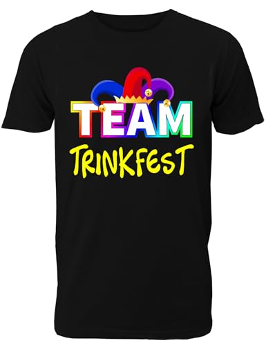 Team Karneval Gruppenshirts - Lustige Fasching T-Shirts für Männer, Vereine & Freunde mit Motiv Karneval Team Trinkfest von Shirtoo
