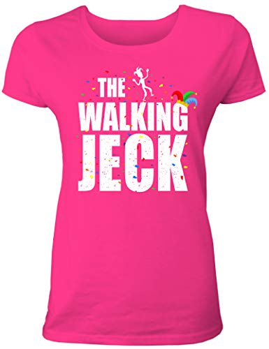 The Walking Jeck T-Shirt für Karneval & Fasching - Lustiges Frauen/Damen Shirt von Shirtoo
