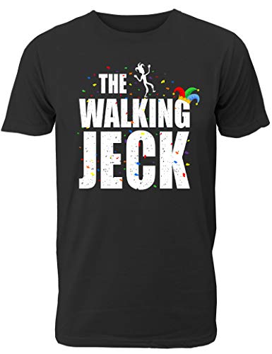 The Walking Jeck T-Shirt für Karneval & Fasching - Lustiges Männer/Herren Shirt von Shirtoo