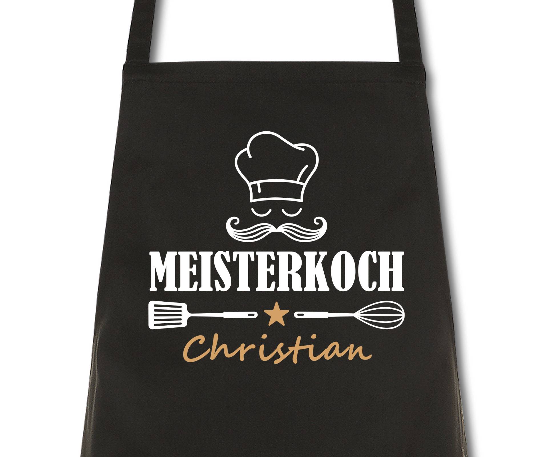 Schürze Männer Meisterkoch Mit Namen Wunschnamen Kochschürze Grillschürze Küchenschürze Personalisiert von ShirtparadeShop