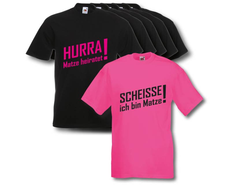 T-Shirt, Jga Hurra ... Heiratet, Junggesellenabschied, Wunschname T-Shirt, Jga Hurra ... Heiratet, Junggesellenabschied, Wunschname von ShirtparadeShop