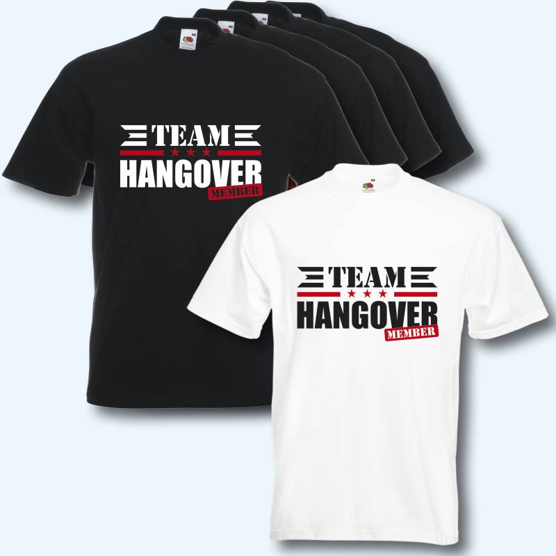 T-Shirt, Jga Team Hangover Junggesellenabschied von ShirtparadeShop