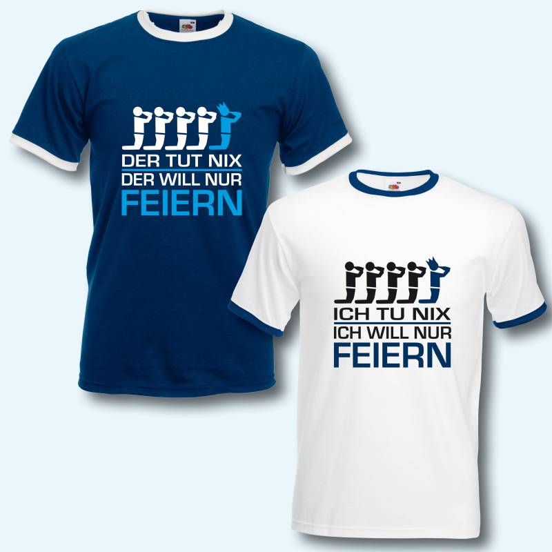 T-Shirt Trikot Retro-Shirt, Jga Der Tut Nix, Junggesellenabschied T-Shirt Trikot Retro-Shirt, Jga Der Tut Nix, Junggesellenabschied von ShirtparadeShop
