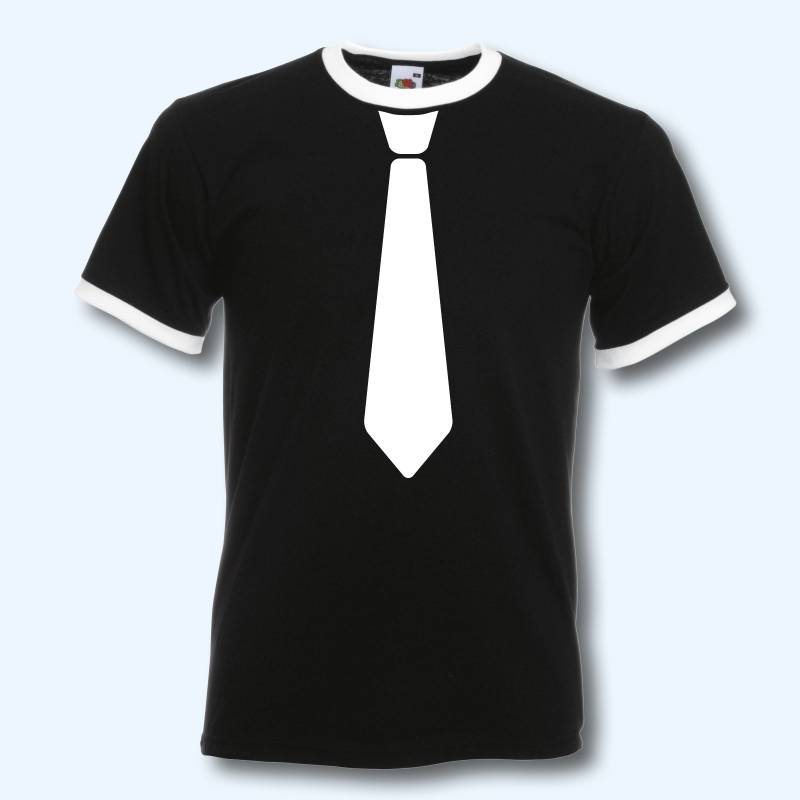 T-Shirt Trikot Retro-Shirt, Jga Krawatte, Junggesellenabschied von ShirtparadeShop