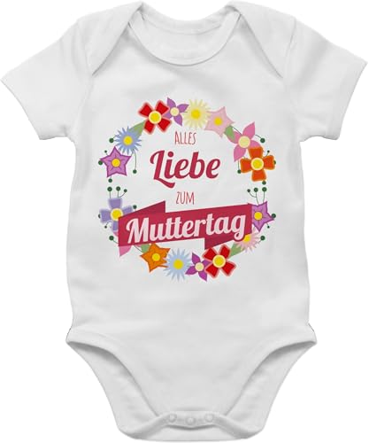 Baby Body Junge Mädchen - Alles Liebe zum Muttertag - 18/24 Monate - Weiß - muttertagsbody muttertagsgeschenke muttertagsgeschenk 1. strampler muttertagsstrampler muttertags erster babysachen Baby Body Junge Mädchen - Alles Liebe zum Muttertag - 18/24 Monate - Weiß - muttertagsbody muttertagsgeschenke muttertagsgeschenk 1. strampler muttertagsstrampler muttertags erster babysachen von Shirtracer