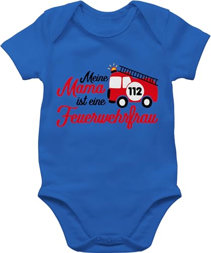 Baby Body Junge Mädchen - Feuerwehr - Meine Mama ist eine Feuerwehrfrau - 3/6 Monate - Royalblau - eltern baby+feuerwehr+strampler feuerwehrmann strampler outfit feuerwehrgeschenkartikel babybody Baby Body Junge Mädchen - Feuerwehr - Meine Mama ist eine Feuerwehrfrau - 3/6 Monate - Royalblau - eltern baby+feuerwehr+strampler feuerwehrmann strampler outfit feuerwehrgeschenkartikel babybody von Shirtracer