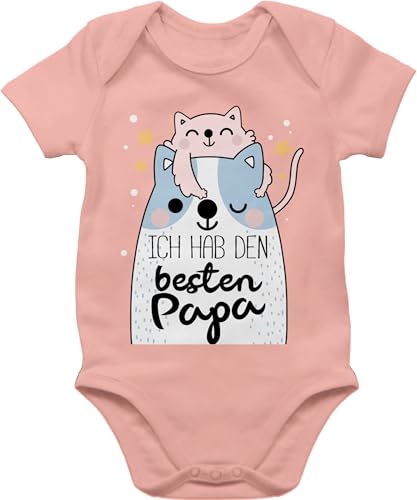 Shirtracer Baby Body Junge Mädchen - Geschenk zum Vatertag - Ich hab den besten Papa Katzen - 6/12 Monate - Babyrosa - i love daddy strampler vatertagsbody papatagsgeschenk sohn bodys ist der beste Shirtracer Baby Body Junge Mädchen - Geschenk zum Vatertag - Ich hab den besten Papa Katzen - 6/12 Monate - Babyrosa - i love daddy strampler vatertagsbody papatagsgeschenk sohn bodys ist der beste von Shirtracer