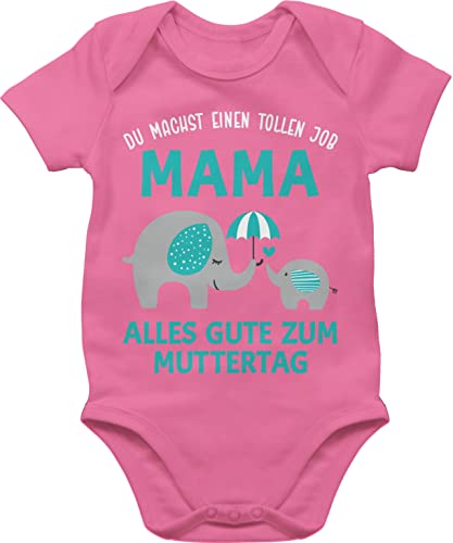 Shirtracer Baby Body Junge Mädchen - Du machst einen tollen Job Mama - Geschenk Zum 1 Muttertag - 12/18 Monate - Pink - 1. muttertagsgeschenke muttertagsgeschenk ist die beste bodys kurzarmbody Shirtracer Baby Body Junge Mädchen - Du machst einen tollen Job Mama - Geschenk Zum 1 Muttertag - 12/18 Monate - Pink - 1. muttertagsgeschenke muttertagsgeschenk ist die beste bodys kurzarmbody von Shirtracer