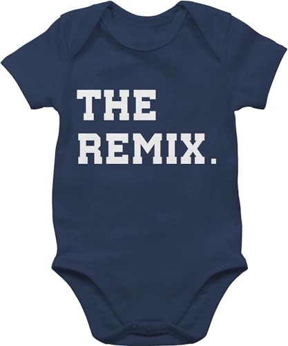 Baby Body Junge Mädchen - Partner-Look Familie - The Original The Remix Kind - 6/12 Monate - Navy Blau - mutter outfit matching family outfits partnerlook familien baby-kurzarmbodys kurzarm von Shirtracer