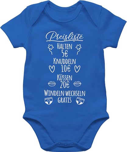 Shirtracer Body Junge Mädchen - Sprüche - Preisliste Baby - 3/6 Monate - Royalblau - preislisten strampler babymode witzig spruch bodys geschenk geburt babybody mit sprüchen spruche babybodys Shirtracer Body Junge Mädchen - Sprüche - Preisliste Baby - 3/6 Monate - Royalblau - preislisten strampler babymode witzig spruch bodys geschenk geburt babybody mit sprüchen spruche babybodys von Shirtracer